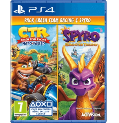 Spyro / Crash Bundle (1 Game) - PS4 - Used