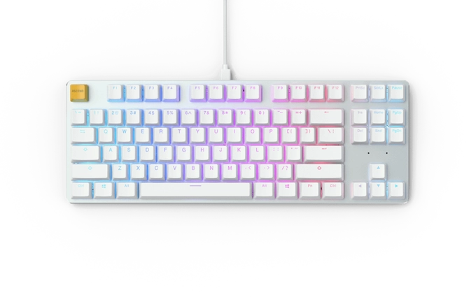 Glorious GMMK-TKL - Tenkeyless - Brown Switch	-white 