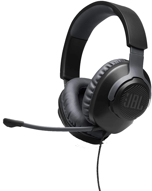 JBL Quantum 100 Wired Gaming Headset - Black  for sale in Egypt from Games2Egypt