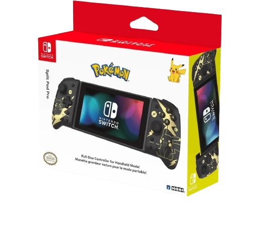 Nintendo Switch Split Pad Pro -  Pokemon: Black & Gold Pikachu Editions  for sale in Egypt from Games2Egypt