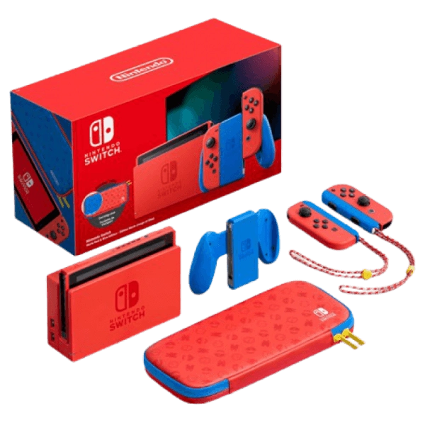 Nintendo Switch Console - Mario Red and Blue Edition V2  for sale in Egypt from Games2Egypt