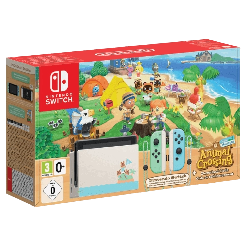 Nintendo Switch Console- Animal Crossing: New Horizons Edition