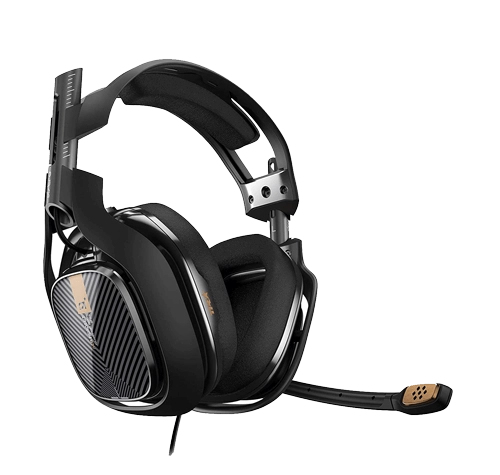 Astro A40 Gold Edition Wired Gaming Headphone - 3.5 mm - Black / Gold  for sale in Egypt from Games2Egypt