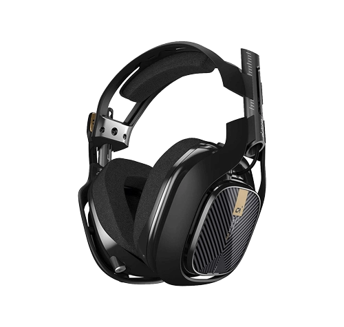 Astro A40 Gold Edition Wired Gaming Headphone - 3.5 mm - Black / Gold  for sale in Egypt from Games2Egypt