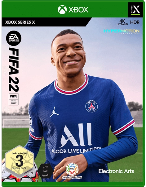 FIFA 22 (Arabic and English Edition) - Xbox X|S - Used  for sale in Egypt from Games2Egypt