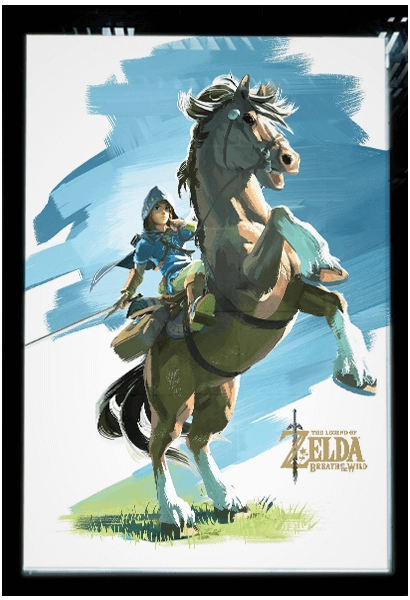 The legend of Zelda - Gaming Poster  for sale in Egypt from Games2Egypt