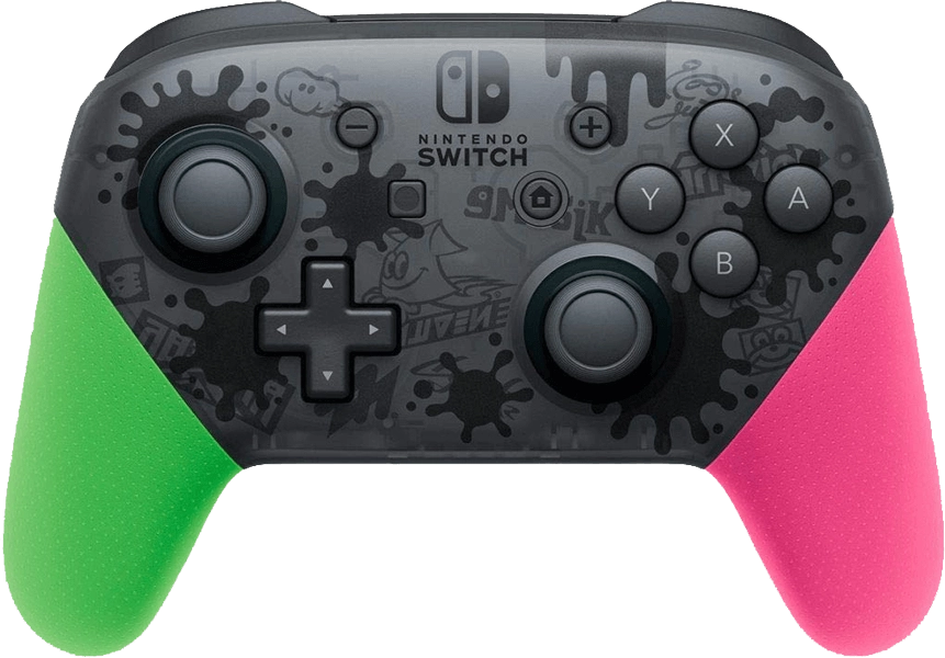 Nintendo Switch Pro Controller - Splatoon 2 Limited Edition  for sale in Egypt from Games2Egypt