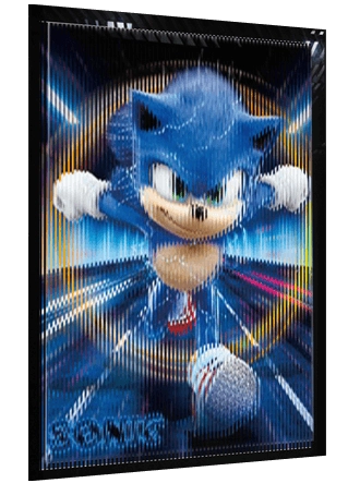 Sonic - 3D Gaming Poster   for sale in Egypt from Games2Egypt