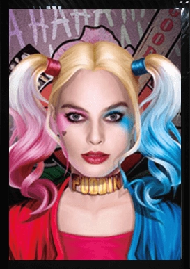 Harley Quinn & Joker - 3D Movies Poster  for sale in Egypt from Games2Egypt