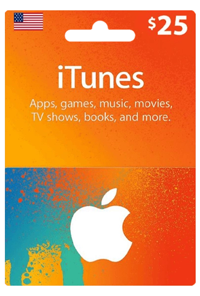 Apple iTunes Gift Card US 25$  for sale in Egypt from Games2Egypt