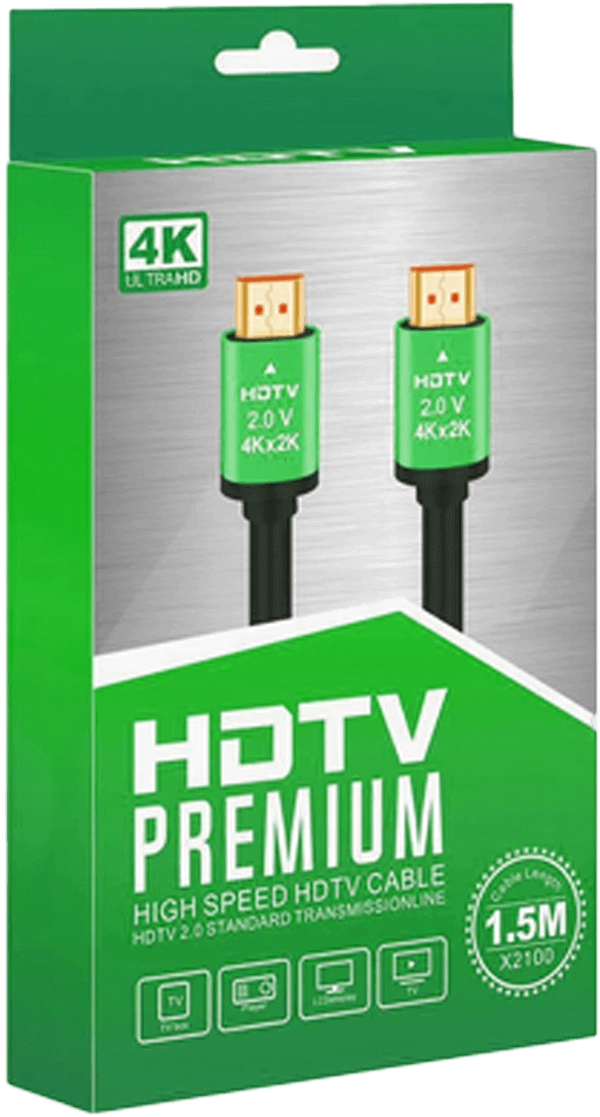 HDTV Premium 4K HDMI Cable 1.5M  for sale in Egypt from Games2Egypt