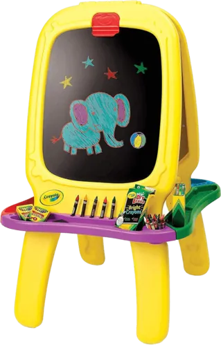 Crayola Deluxe Magnetic Double Whita And Black Board