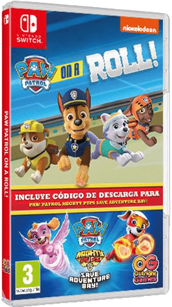 Paw Patrol: On a Roll + Mighty Pups -Nintendo Switch  for sale in Egypt from Games2Egypt