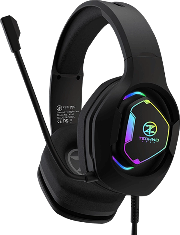 TechnoZone K 61 Wired Gaming Headset  for sale in Egypt from Games2Egypt