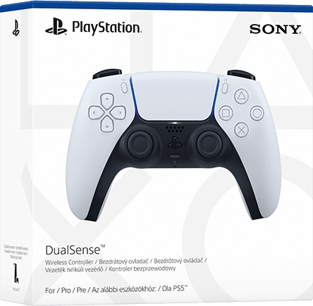 DualSense PS5 Controller - White  for sale in Egypt from Games2Egypt