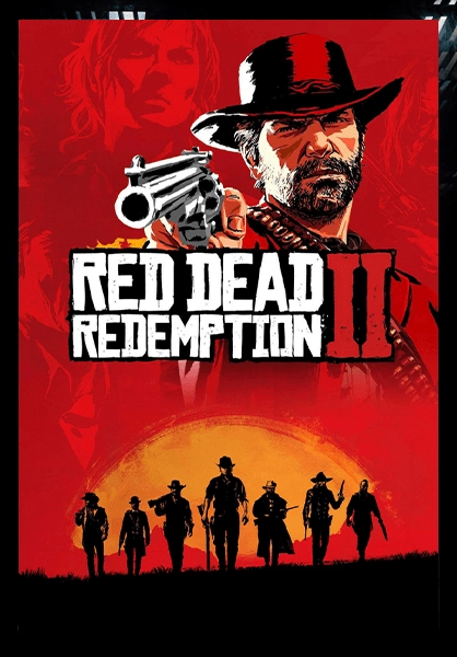 Red Dead Redemption 2 (RDR)- Gaming Poster  for sale in Egypt from Games2Egypt