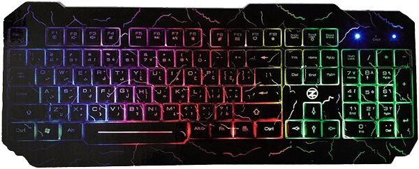 TechnoZone E3 Wired Gaming Keyboard with Rainbow Backlit  for sale in Egypt from Games2Egypt