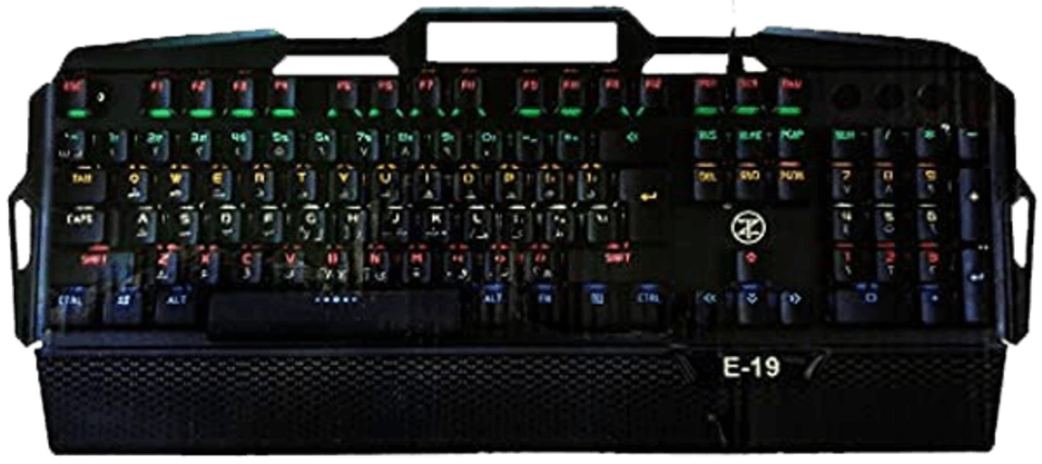 TechnoZone E19 Gaming - Mechanical Wired Keyboard