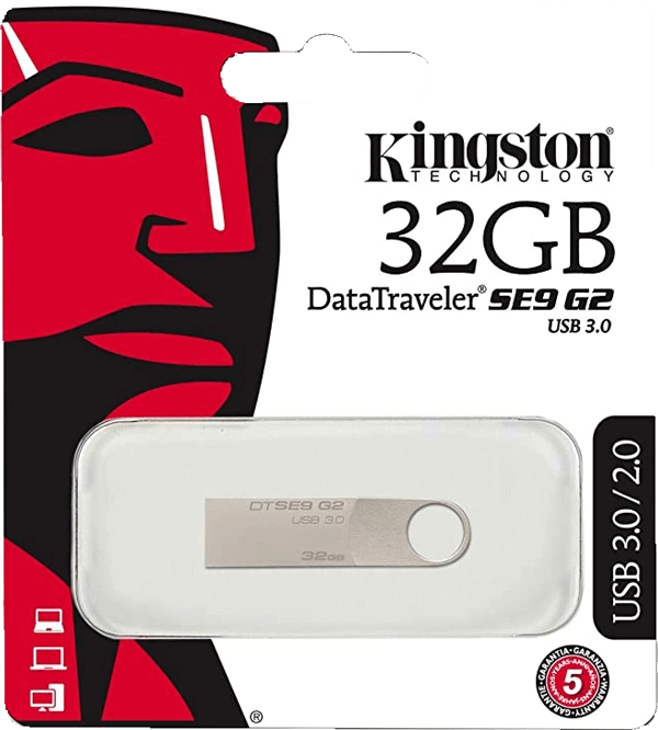 Kingston 32GB DataTraveler SE9 USB 3.0  for sale in Egypt from Games2Egypt