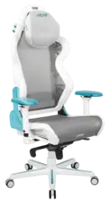 DXRacer Air Pro Mesh Gaming Chair Modular Office Chair - White & Cyan