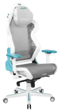 DXRacer Air  Gaming Chair Modular Office Chair - White & Cyan