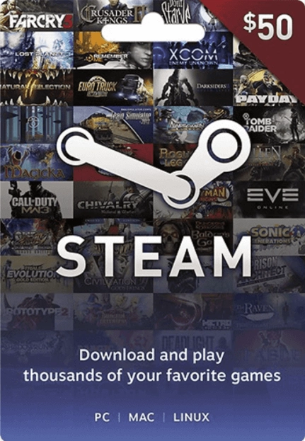 Steam gift card 50$ global Except ( USA - Turkey )  for sale in Egypt from Games2Egypt