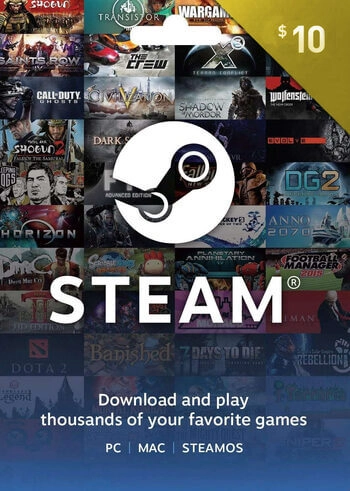 Steam gift card 10$ global Except ( USA - Turkey )  for sale in Egypt from Games2Egypt