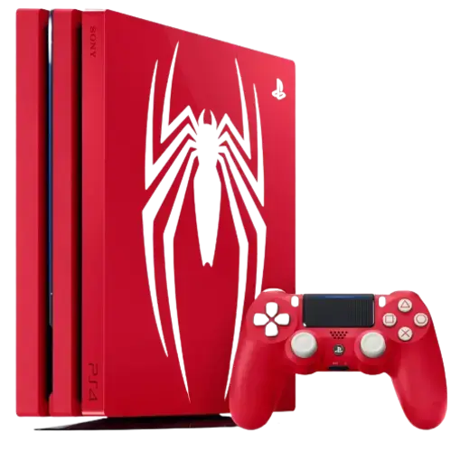 PlayStation 4 Console Pro 1TB - Spider Man limited Edition - Used