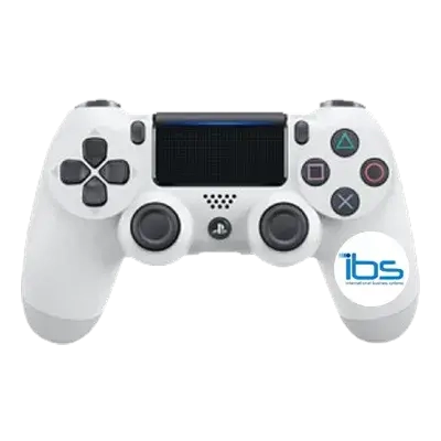 DUALSHOCK 4 PS4 Controller - White - IBS Warranty  for sale in Egypt from Games2Egypt