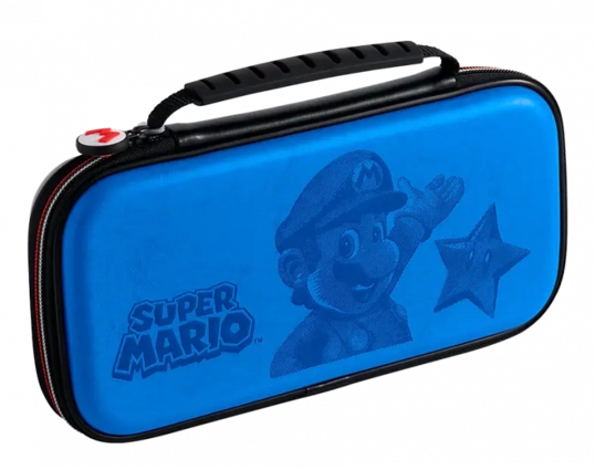 BigBen Nintendo Switch Official Mario Travel Case - Blue 