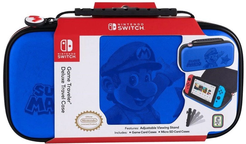 BigBen Nintendo Switch Official Mario Travel Case - Blue   for sale in Egypt from Games2Egypt