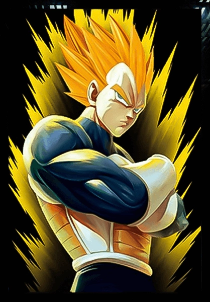 Dragon Ball Super Saiyan 3D Anime Poster   for sale in Egypt from Games2Egypt