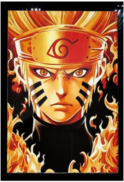 Naruto (V2) 3D Anime Poster   for sale in Egypt from Games2Egypt