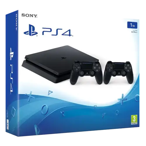 PlayStation 4 Slim 1TB Console + Extra Controller