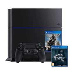 PlayStation 4 Ultimate Player 1TB Edition  with Destiny & Thief   for sale in Egypt from Games2Egypt