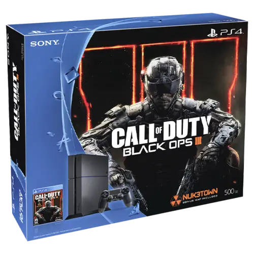PlayStation 4 500GB Console + Call of Duty Black Ops III 