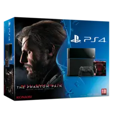 Ps4 Console 500Gb Black + Metal Gear Solid V: The Definitive Experience