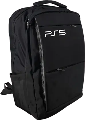 Back Pack for PS5 Game Console Storage - Black