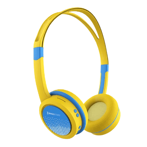 Bingozones Bingokids Prime B19 Bluetooth Headphone - Yellow  for sale in Egypt from Games2Egypt