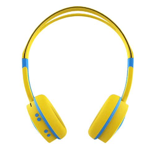 Bingozones Bingokids Prime B19 Bluetooth Headphone - Yellow  for sale in Egypt from Games2Egypt