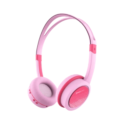 Bingozones Bingokids Prime B19 Bluetooth Headphone - Pink