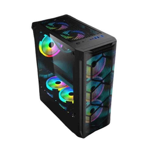 TechnoZone C 250 Gaming RGB Computer Case  for sale in Egypt from Games2Egypt