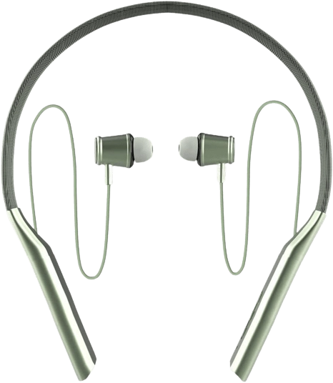 Bingozones N3 Neckband Bluetooth Headphones - Green  for sale in Egypt from Games2Egypt