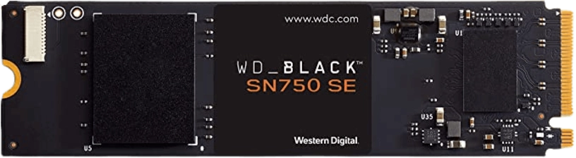 Western Digital (WD) Black SN750 SE Internal SSD - 500GB