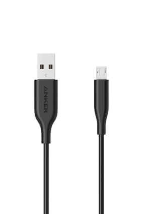 Anker PowerLine 3ft Micro USB - Black