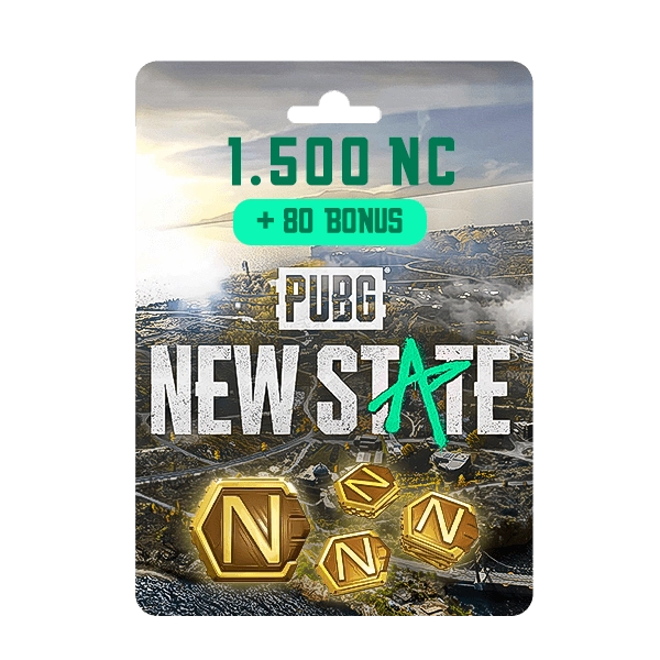 PUBG New State 1500+80 NC   for sale in Egypt from Games2Egypt