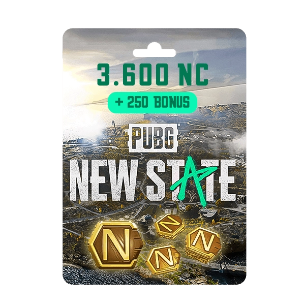 PUBG New State 3600+250 NC   for sale in Egypt from Games2Egypt