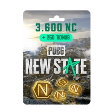 PUBG New State 3600+250 NC  -  for sale in Egypt from Games2Egypt