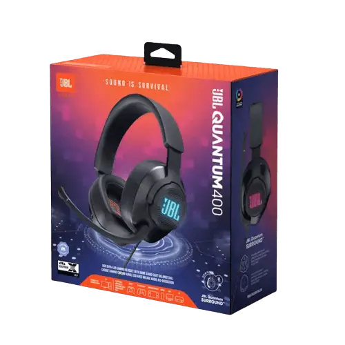 JBL Quantum 400 Wired Gaming Headset - Black  for sale in Egypt from Games2Egypt