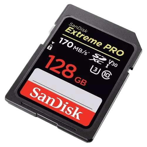 SanDisk Extreme PRO 128GB MicroSD UHS-I 170 MB/s Memory Card with Adapter  for sale in Egypt from Games2Egypt